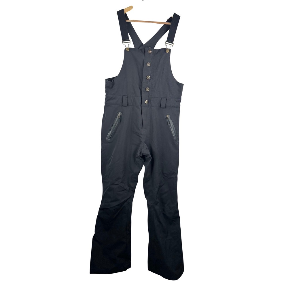 Boulder Gear Snow Bib Overalls 10 Black Ski Pants Winter Gorpcore Technical